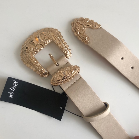 Nasty Gal Accessories - Faux Leather Belt